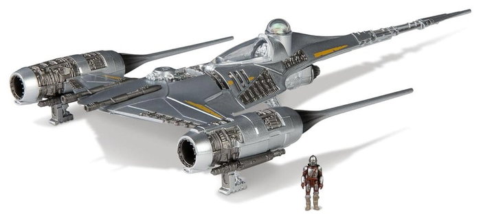 Jazwares Star Wars Vehículo Mediano N1 con Mando 13 cm Jazwares Star Wars Vehículo Mediano N1 con Mando 13 cm