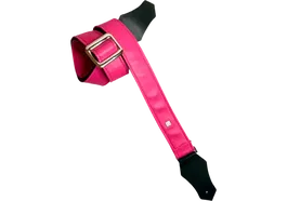GETM Correa Guitarra/Bajo Fly Pink - Polipiel, Nailon y Piel Ajustable hasta 165cm