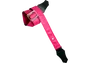 GETM Correa Guitarra/Bajo Fly Pink - Polipiel, Nailon y Piel Ajustable hasta 165cm