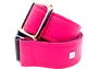 GETM Correa Guitarra/Bajo Fly Pink - Polipiel, Nailon y Piel Ajustable hasta 165cm