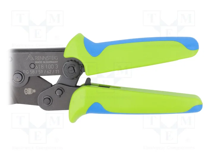 RENNSTEIG Herramienta de crimpado PEW 8 para conectores coaxiales/RF RENNSTEIG Herramienta de crimpado PEW 8 para conectores coaxiales/RF