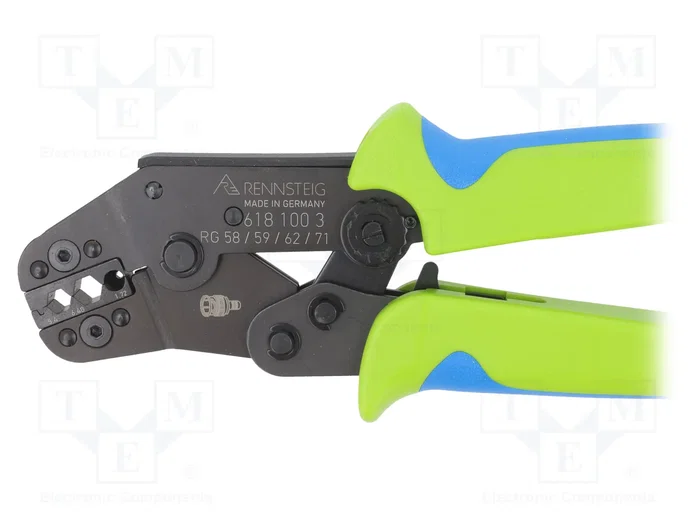 RENNSTEIG Herramienta de crimpado PEW 8 para conectores coaxiales/RF RENNSTEIG Herramienta de crimpado PEW 8 para conectores coaxiales/RF