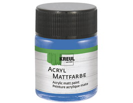 Kreul Pintura acrílica azul genciana mate 50ml