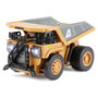 AMEWI 22746 Camión Volquete Miniatura de Metal 1:64 RC 8 Canales RTR para Niños 6+ Años con Luz y Batería Recargable 2.4 GHz