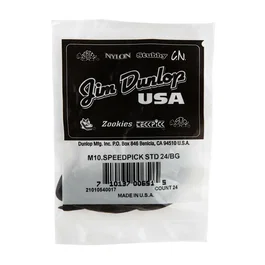 DUNLOP Pack de 24 Púas Delrin Speedpick Ángulo 10º - Medium