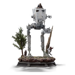 Star Wars Estatua 1/20 Demi Art Scale AT-ST and Chewbacca 53 cm