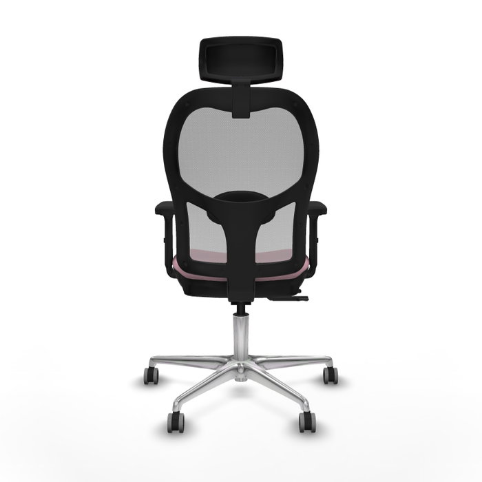 PIQUERAS Y CRESPO Silla de oficina Jorquera Rosa y Gris PIQUERAS Y CRESPO Silla de oficina Jorquera Rosa y Gris