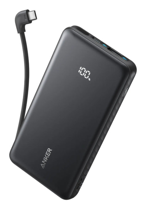 ANKER PowerCore 10000 mAh (A110D) - Batería Externa Portátil de 22.5W, 3 Puertos, Negro ANKER PowerCore 10000 mAh (A110D) - Batería Externa Portátil de 22.5W, 3 Puertos, Negro