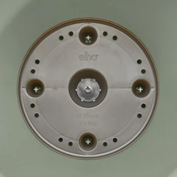 Elho ELH8711904500658 Maceta redonda High 35 Verde Ø 34 x H 45 cm Exterior 100% reciclado