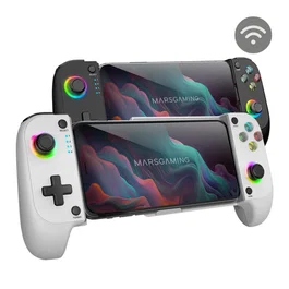 Mars Gaming MGPXPRO BT+USB - Gamepad Inalámbrico y Cableado con Joysticks Hall Effect, Bluetooth 5.0, Compatible con Android, iOS, PC, PS3, PS4, Nintendo Switch - Color Blanco