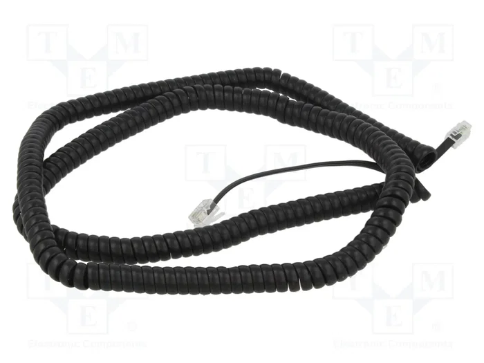Goobay Cable de auricular de teléfono 68003, 7 m