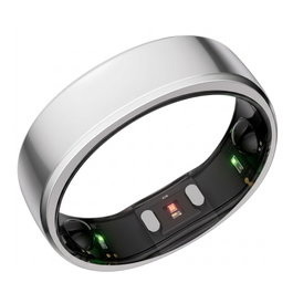 RingConn Smart Ring Gen2 para Mujer y Hombre, Anillo Inteligente Fitness y Sueño, Talla 7, Plata