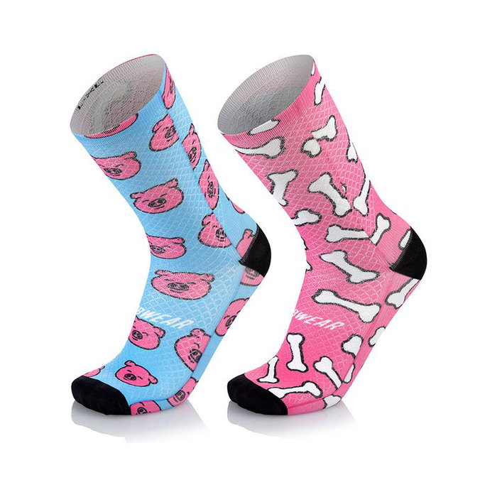 Mbwear Calcetines Deportivos Técnicos L/XL con Fibra Q-Skin Transpirable - 96% Poliamida 4% Elastano Mbwear Calcetines Deportivos Técnicos L/XL con Fibra Q-Skin Transpirable - 96% Poliamida 4% Elastano