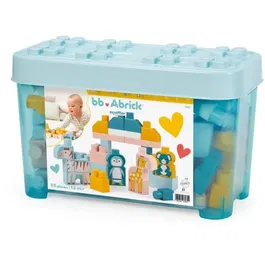 Ecoiffier ECO3280250079811 Barril de Ladrillos Juego de Construcción Animales del Mundo 55 Piezas +12 Meses