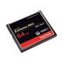 Sandisk Tarjeta Memoria Flash Extreme Pro 64GB CompactFlash Card Velocidad Lectura Hasta 160 MB/s Velocidad Escritura Hasta 150 MB/s