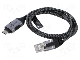GOOBAY Adaptador de red USB 3.1 a RJ45 USB-C Slim 1m