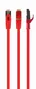 GEMBIRD Cable de red Cat6a S/FTP Rojo 0,5 m