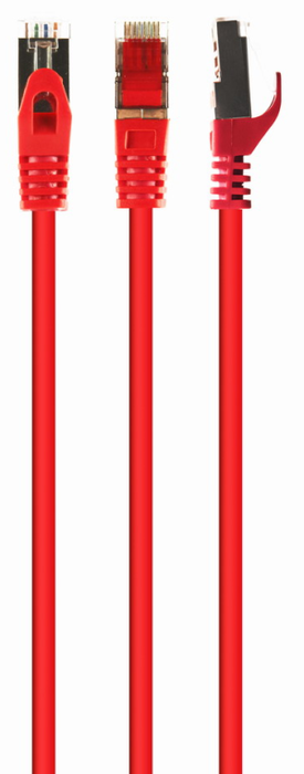 GEMBIRD PP6A-LSZHCU-R-0.5M Cable de Red Cat6a S/FTP (S-STP) Rojo 0.5m GEMBIRD PP6A-LSZHCU-R-0.5M Cable de Red Cat6a S/FTP (S-STP) Rojo 0.5m