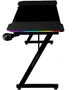 Mars Gaming MGD-X140RGB Mesa Gaming con Iluminación RGB y Alfombrilla XXL Negro