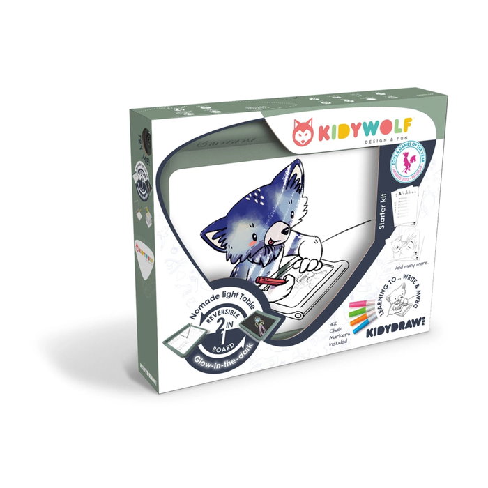 Kidywolf Light Tablet Kidydraw-Pro Verde