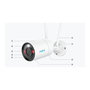 Reolink W330 - Cámara de Seguridad IP WiFi para Interior y Exterior, 8 MP 4K, Visión Nocturna 30m, Conectividad WiFi y Cableada, Blanco