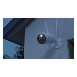 Reolink W330 - Cámara de Seguridad IP WiFi para Interior y Exterior, 8 MP 4K, Visión Nocturna 30m, Conectividad WiFi y Cableada, Blanco