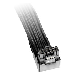 be quiet! Cable de alimentación 12V-2X6 / 12VHPWR 90° REVERSED CHR-7710 Negro