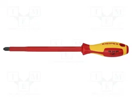 KNIPEX Destornillador aislado Phillips PH4 con punta de 200 mm