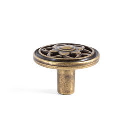 GIUSTI Serie Romantic Pomo Zamak 35Mm Elegir Acabado Acabado Antica Firenze