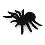 Atosa Tarántula de Peluche Negra de 7 cm para Decoración de Halloween