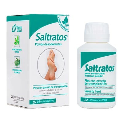 Saltratos Polvos Desodorantes para Pies con Exceso de Transpiración 50 g Saltratos Polvos Desodorantes para Pies con Exceso de Transpiración 50 g