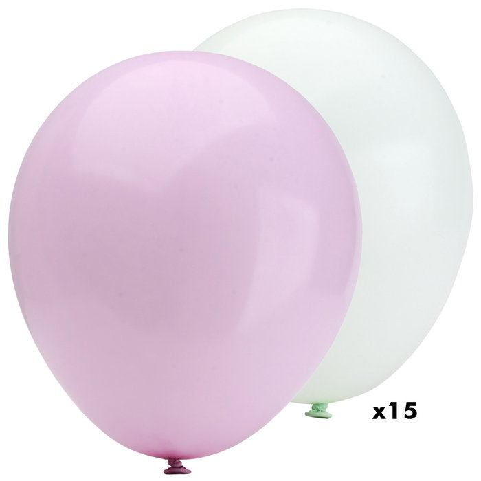 Party Time - 15 Globos de Látex XL, Colores Pastel Surtidos - Globos para Fiesta Party Time - 15 Globos de Látex XL, Colores Pastel Surtidos - Globos para Fiesta