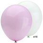 Party Time - 15 Globos de Látex XL, Colores Pastel Surtidos - Globos para Fiesta