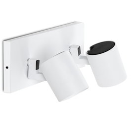 Lumiastra Aplique de Pared 2xGU10 Blanco