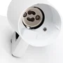 Lumiastra Aplique de Pared Orientable 2xGU10 Blanco Aluminio Interior Tiendas Hogar