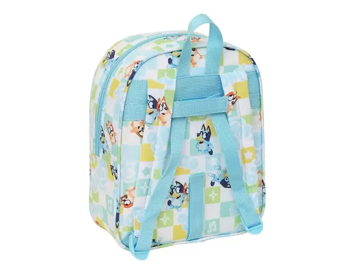 Safta Mochila Guardería Bluey Ready - Adaptable a Carrito de Bebé, 270x220x100 mm