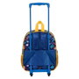 Harry Potter Mochila 3D con Ruedas Pequeña Naranja Infantil