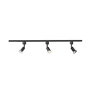 Philips Easylink Sistema de Riel Eléctrico con 3 Proyectores Tobia 5W, Negro, Perfil 17mm, Cabezal Ajustable, Compatible Bombillas LED