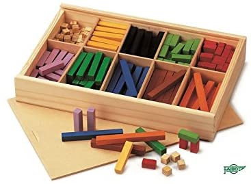 FAIBO Caja de Regletas de Madera 300 Piezas Colores Surtidos FAIBO Caja de Regletas de Madera 300 Piezas Colores Surtidos