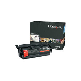 Lexmark T650H80G Cartucho de Tóner Negro de Alta Capacidad