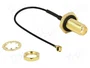 DeLOCK Cable coaxial de antena 1 m, SMA/MHF