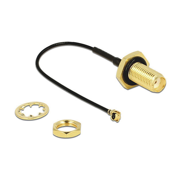 DeLOCK Cable coaxial de antena 1 m, SMA/MHF DeLOCK Cable coaxial de antena 1 m, SMA/MHF