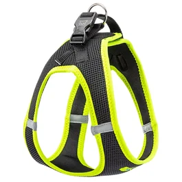 Ferplast Kaori P XL Arnés Negro Amarillo Talla XL Medidas A: 42-54 cm B: 54-60 cm