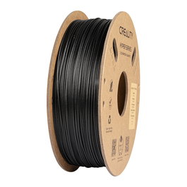 Creality PLA Hyper Carbon Filamento 3D, Fibra de Carbono Negro, 1.75 mm, 1 kg, Compatible con K1/K1 Max, Alta Velocidad 300 mm/s, Temperatura 230°C