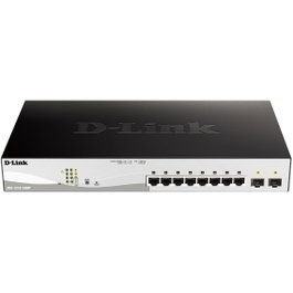 D-Link DGS-1210-10P Switch de red gestionable de 10 puertos con PoE