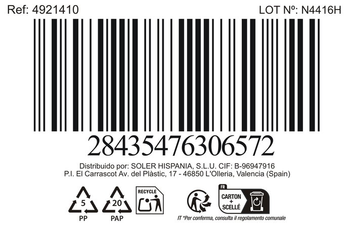 Inde Taza Cafe Expreso 100cc Cuadric Md (24 Unidades)