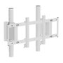Oplite Monitor Mount S8 (On Top Single Monitor) Blanco, Soporte de Pantalla 34 Pulgadas, 20 kg, 75x75 a 400x200 mm