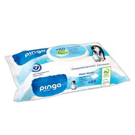 Pingo Toallitas Húmedas Bebé Bio 80 Unidades