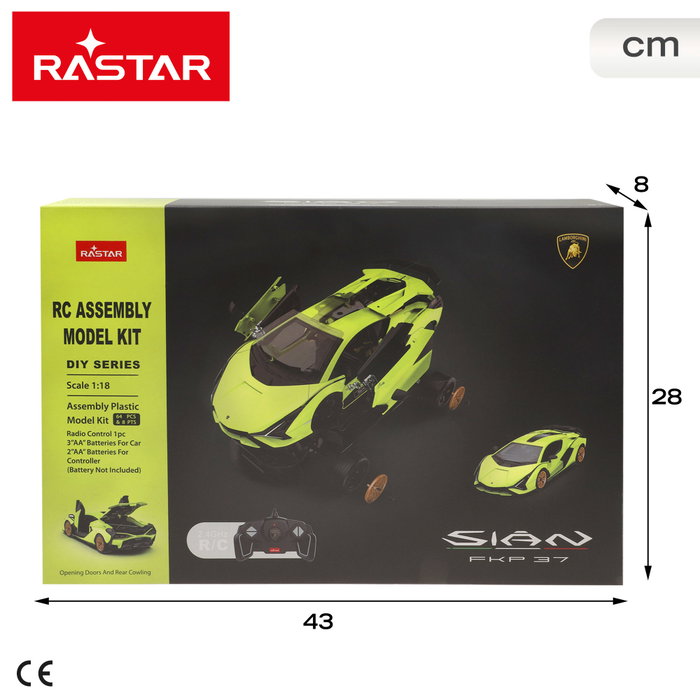 RASTAR Kit de montaje de coche RC 1: RASTAR Kit de montaje de coche RC 1:
