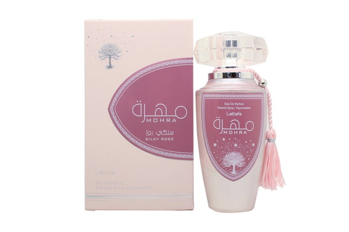 Lattafa Perfumes Mohra Silky Rose Eau de Parfum 100ml Spray Lattafa Perfumes Mohra Silky Rose Eau de Parfum 100ml Spray